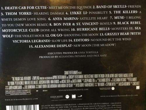 CD - The Twilight Series New Moon - Original Motion Picture Soundtrack