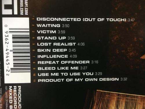 CD - Trapt - Someone In Control