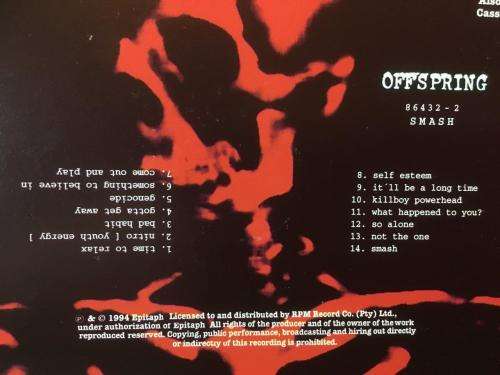 CD - Offspring - Smash