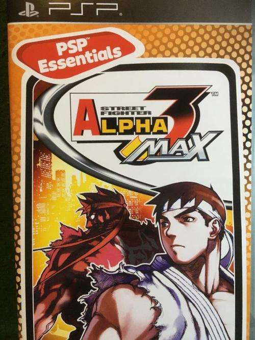 PSP - Street Fighter Alpha 3 Max - PSP Essentials