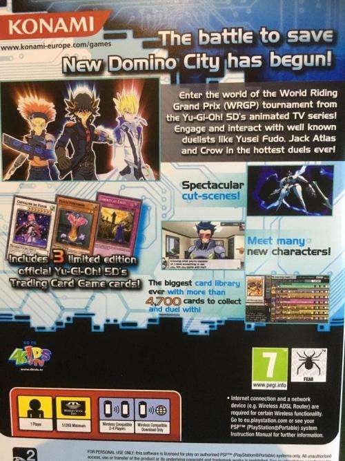 PSP - Yu-Gi-Oh! 5D's Tag Force 5
