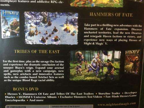 PC - Heroes of Might And Magic V Gold Edition