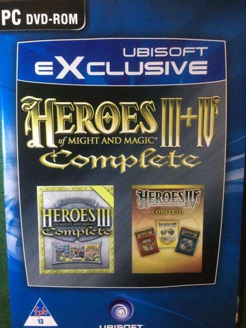 PC - Heroes of Might & Magic III + IV Complete