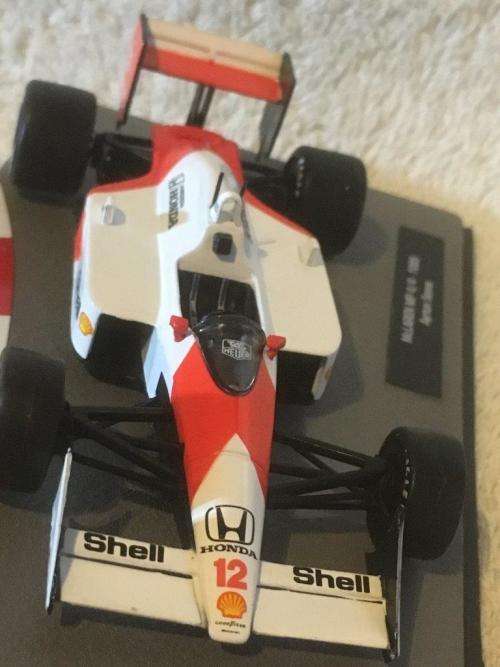 McLaren MP 4/4 1980 - Aryton Senna -  F1 Car Collection 1:43 Scale Die Cast