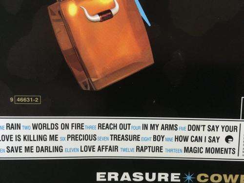 CD - Erasure - Cowboy