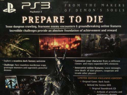 PS3 - Dark Souls Limited Edition (Boxed Complete)