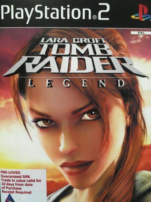 PS2 - Lara Croft Tomb Raider Legend