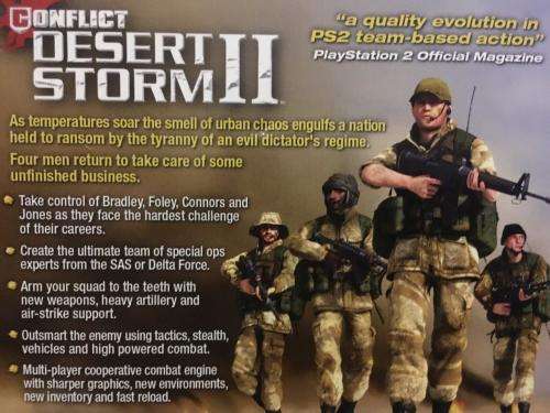 PS2 - Conflict Desert Storm II