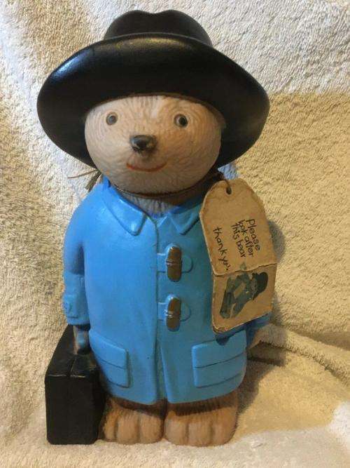Vintage Paddington Filmfare & Co Money Box Durban 1978 Prima Toys (still with tag)