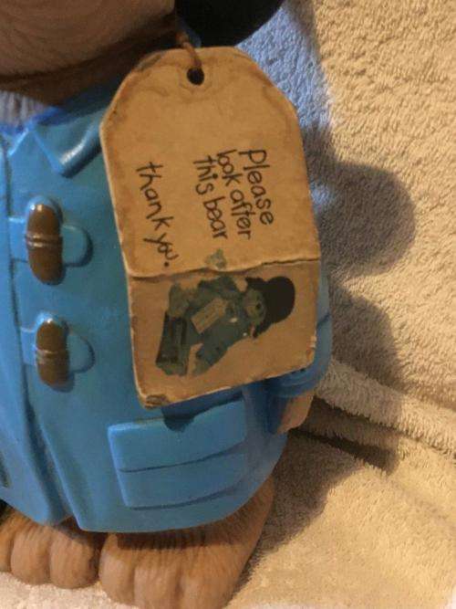 Vintage Paddington Filmfare & Co Money Box Durban 1978 Prima Toys (still with tag)