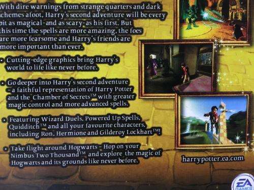 PS2 - Harry Potter and the Chamber of Secrets