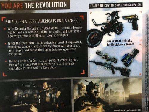 Xbox ONE - Homefront The Revolution