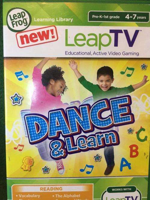 Leap TV Leapfrog Console Gaming Bundle c/w 7 games + additional controller