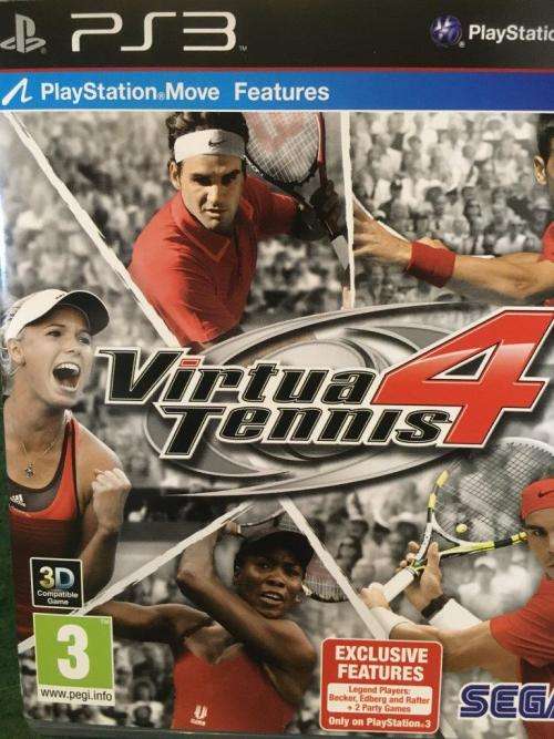 PS3 - Virtua Tennis 4 (Move Features)