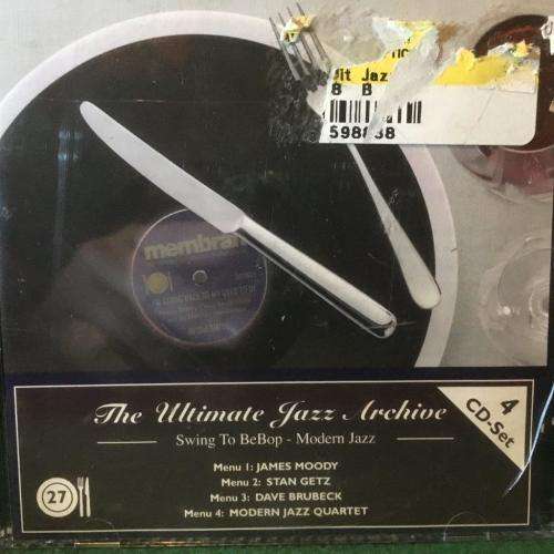 CD - The Ultimate Jazz Archive - James Moody, Stan Getz, Dave Brubeck, Modern Jazz Quartet (4cd)