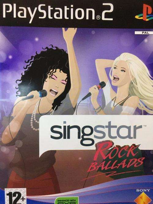 PS2 - Singstar Rock Ballads