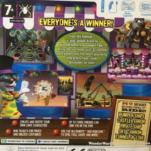 Wii - Wonder World Amesement Park
