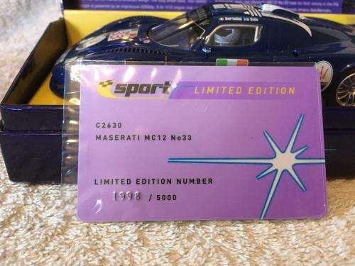 Scalextric - Maserati MC12 Limited Edition (5000) (NOS)- 1:32 Scale