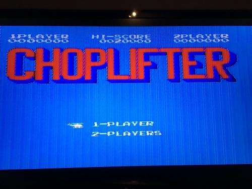 Famicom Famiclone - Choplifter - Retro