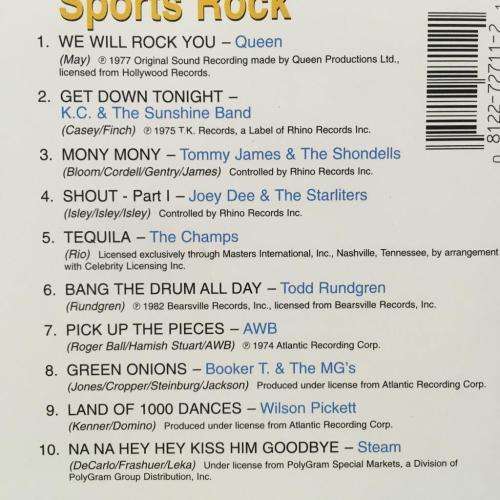 CD - Sports Rock