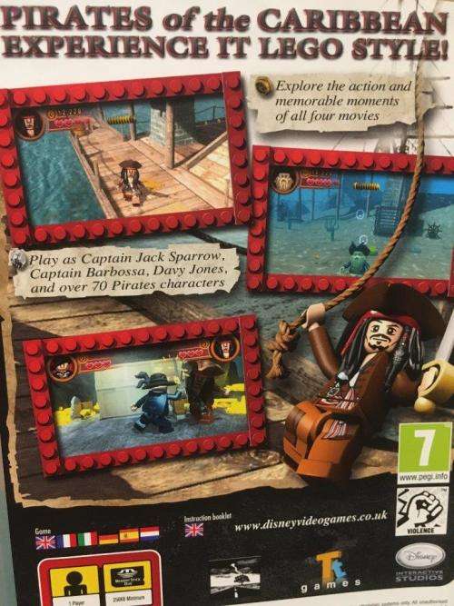 PSP - Lego Pirates of The Caribbean The Video Game - PSP Essentials