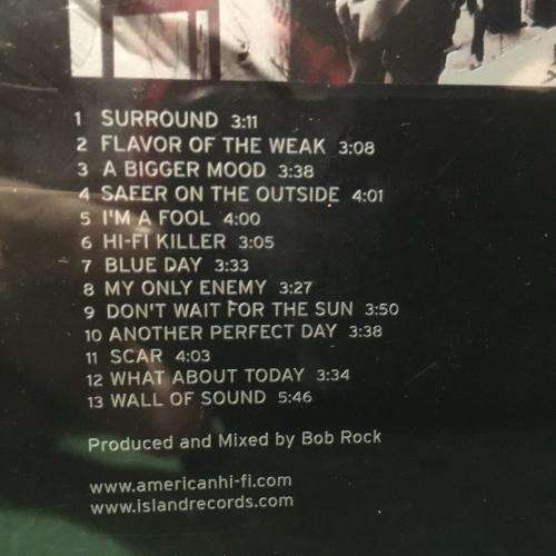 CD - American Hi-Fi - American Hi-Fi (New Sealed)