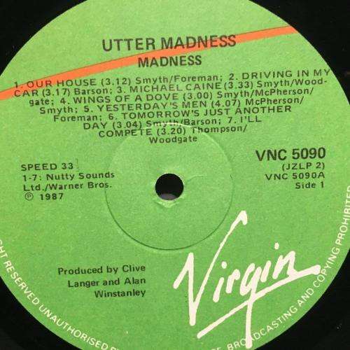 LP - Madness - Utter