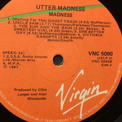 LP - Madness - Utter