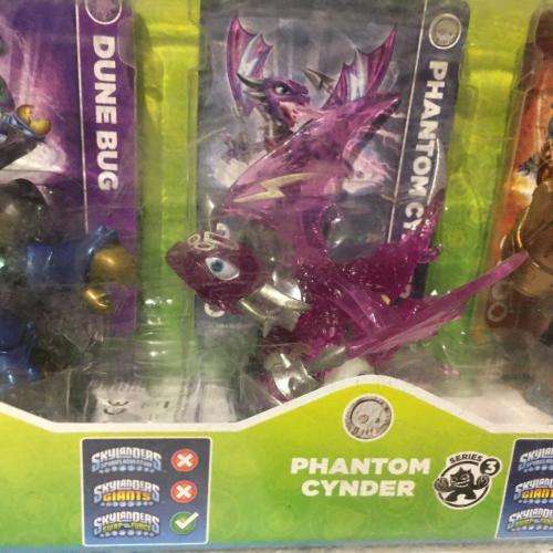 SKYLANDERS - Swap Force - Dune Bug Phantom Cynder Knockout Terrafin