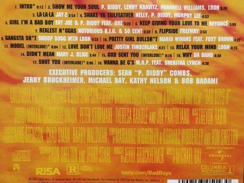 CD - Bad Boys II - The Soundtrack