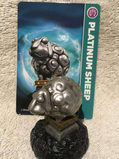 Skylanders Swap Force Platinum Sheep (With Card)