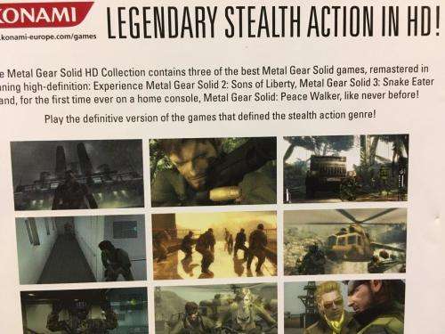 Xbox 360 - Metal Gear Solid HD Collection