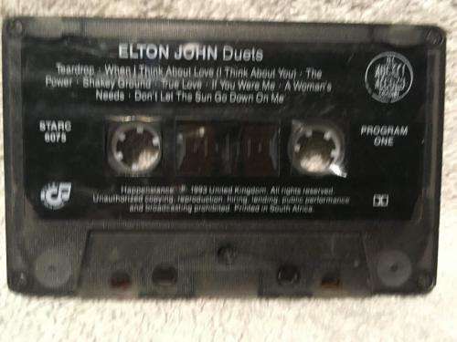 Cassette - Elton John - Duets (Cassette & Case No Inlay)