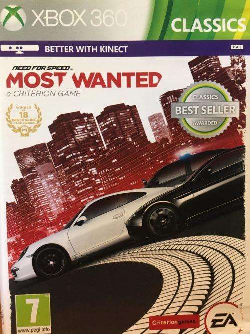 Xbox 360 - Need for Speed Most Wanted