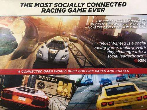 Xbox 360 - Need for Speed Most Wanted