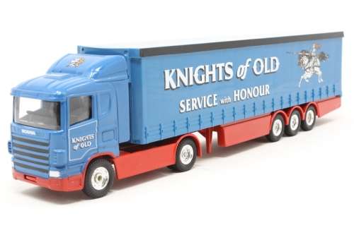 Corgi Super Haulers - Scania Curtainside - Knights of Old 1:64 Scale (NOS - New old Stock)