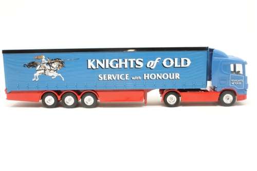 Corgi Super Haulers - Scania Curtainside - Knights of Old 1:64 Scale (NOS - New old Stock)