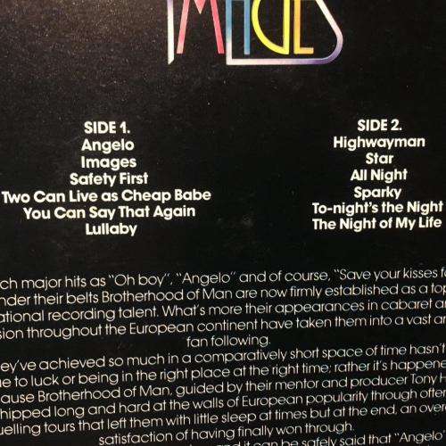 LP - Brotherhood of Man - Images