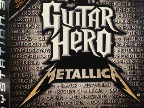 PS3 - Guitar Hero Metallica