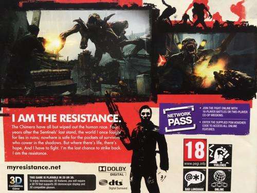 PS3 - Resistance 3