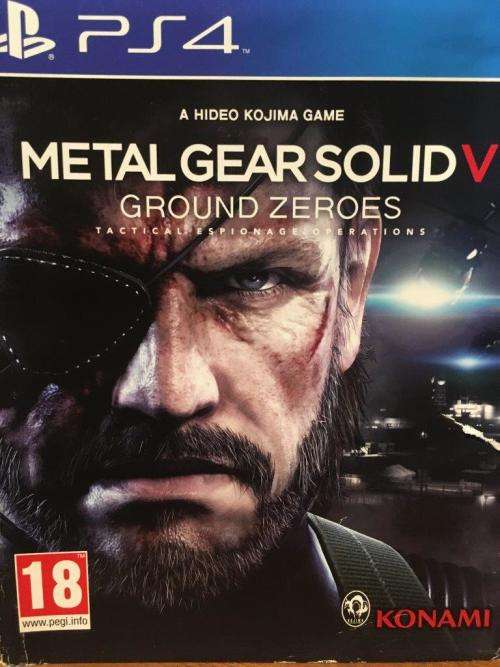 PS4 - Metal Gear Solid V - Ground Zeroes
