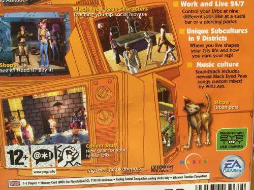 PS2 - The Urbz Sims In The City