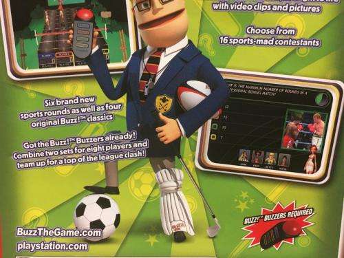 PS2 - Buzz! - The Sports Quiz