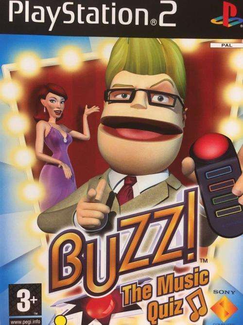 PS2 - Buzz! - The Music Quiz