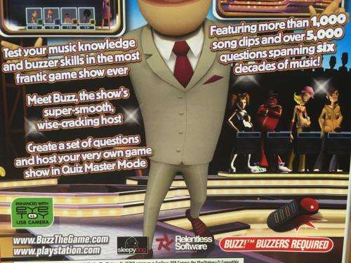 PS2 - Buzz! - The Music Quiz