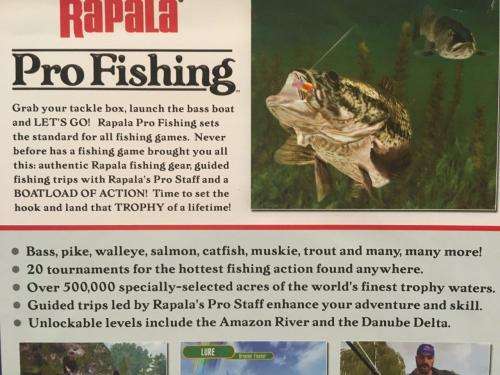 PS2 - Rapala Pro Fishing