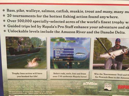 PS2 - Rapala Pro Fishing