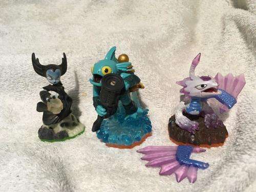 Skylanders Job lot of 3 damaged skylanders