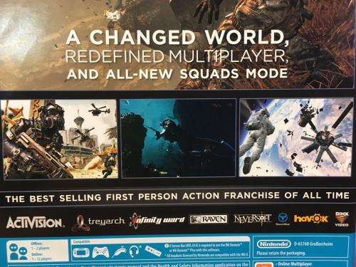 WiiU - Call of Duty Ghosts