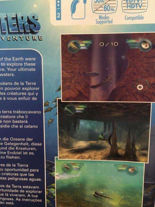 Wii - Sea Monsters A Prehistoric Adventure